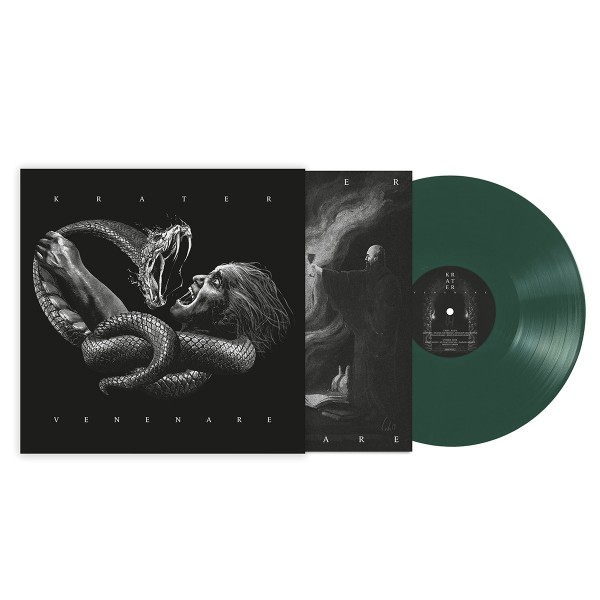 KRATER - Venenare, Slipcase LP (Toxic Green)
